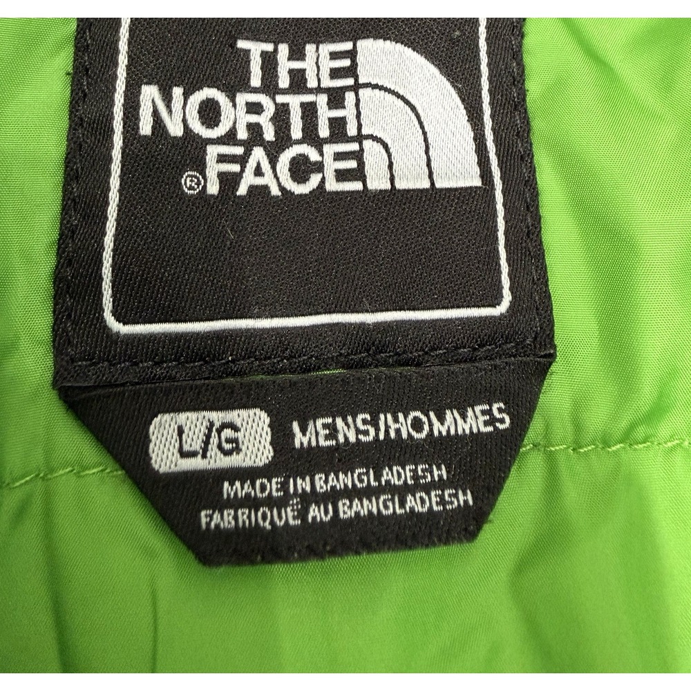 The North Face Men's Bansko Jacket Hooded Green HyVent Size L - Picture 5 of 6